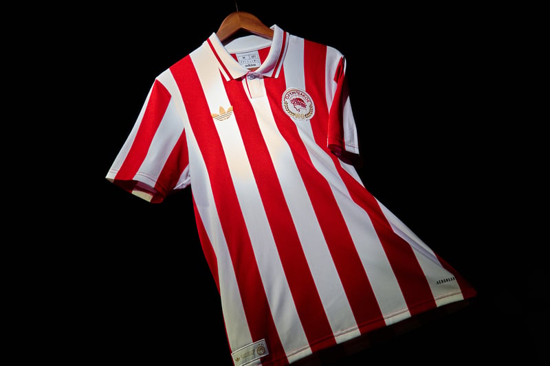 Olympiakos 2025-26 100th Anniversary shirt