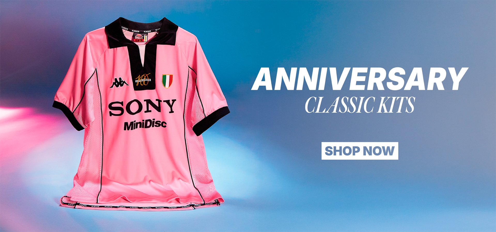 Shop Classic Retro Authentic Anniversary and Centenary Football Shirts