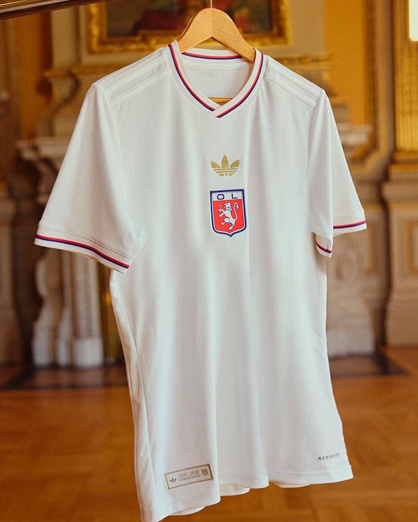 Olympique Lyonnais 75th Anniversary Kit Adidas