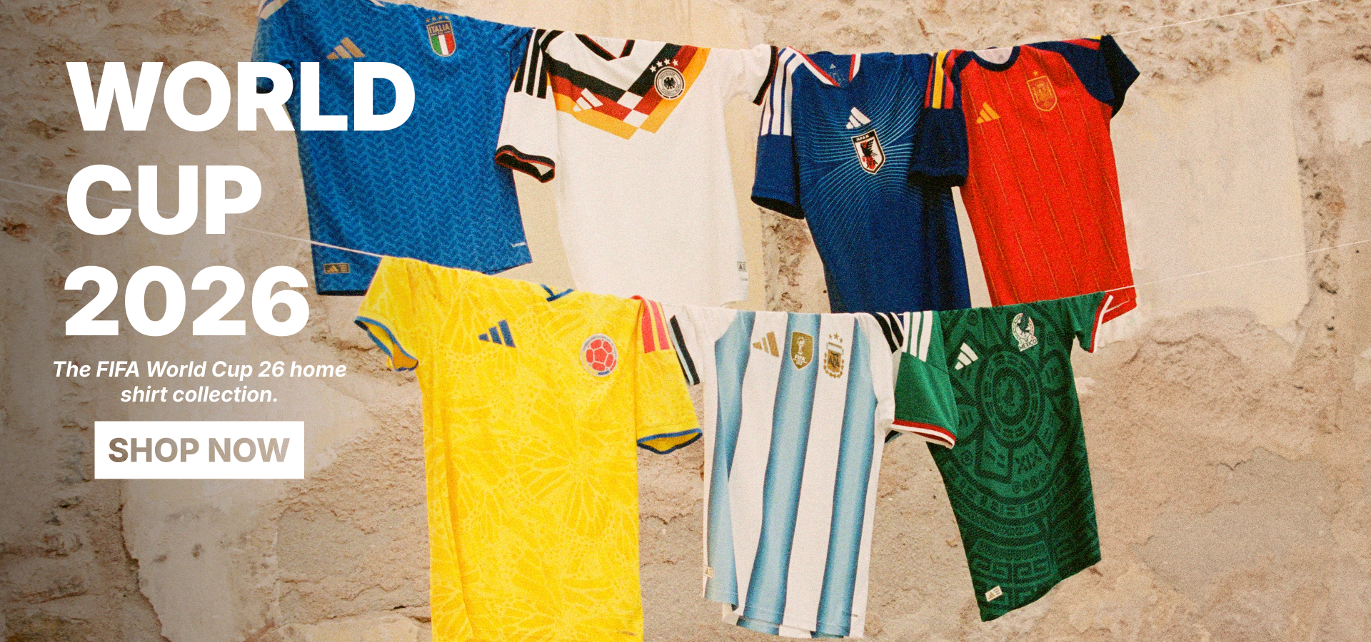 Shop World Cup Kits