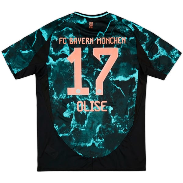 2024-25 Bayern Munich Away Shirt Olise #17