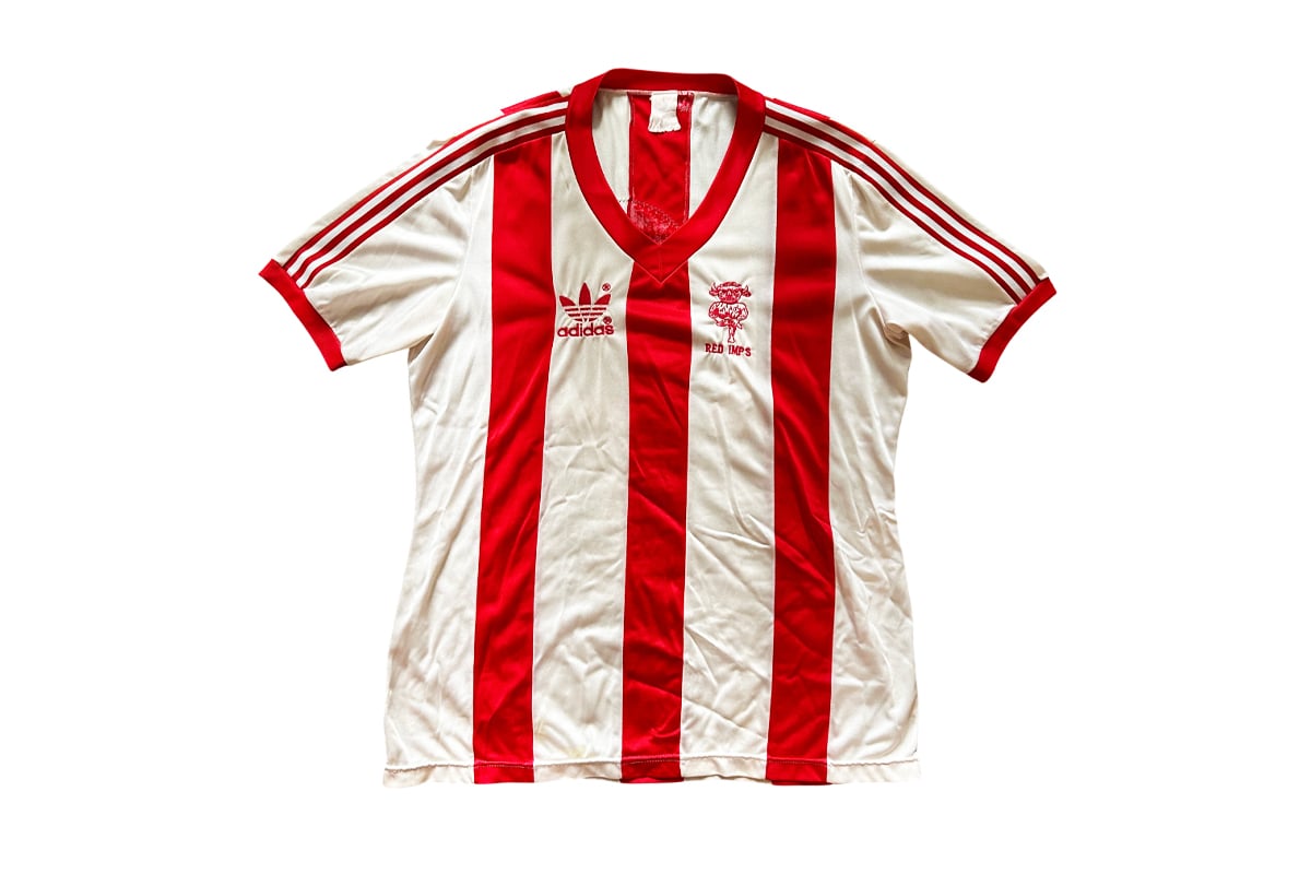 Lincoln City 1979-83 Match Worn Home shirt