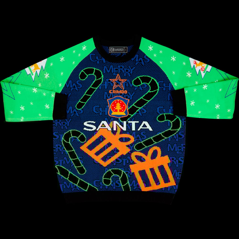 Schmeichel #1 Santa Christmas Jumper