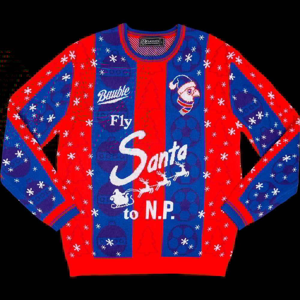 Fly Santa Christmas Jumper