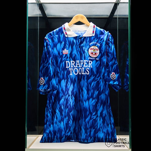 1991-92 Southampton Match Worn ZDS Cup Final Away Shirt #2