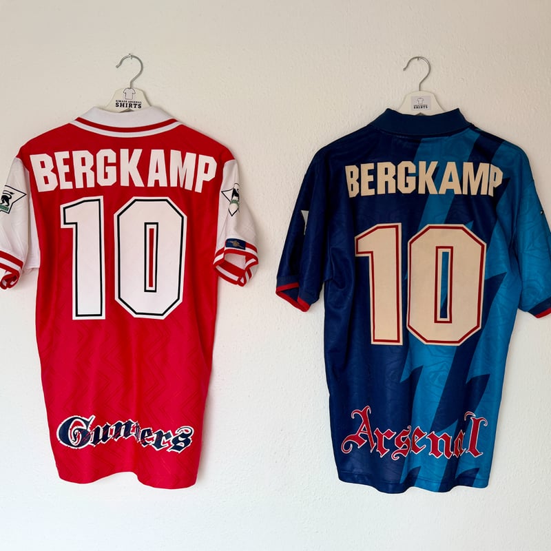 Dennis Bergkamp Arsenal shirts