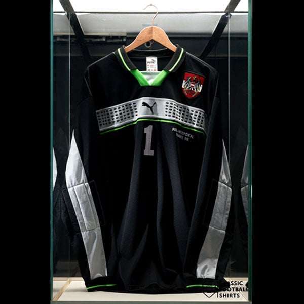 1998 Austria Match Worn World Cup GK Shirt Konsel #1