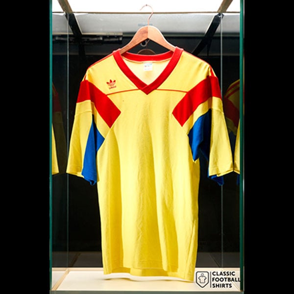 1998 Romania Match Worn World Cup Home Shirt Stanga #19
