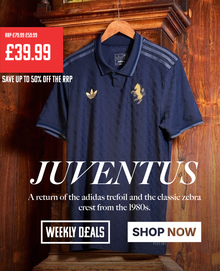 Shop Clearance Football Shirts - huge discounts on recent season jerseys and kits