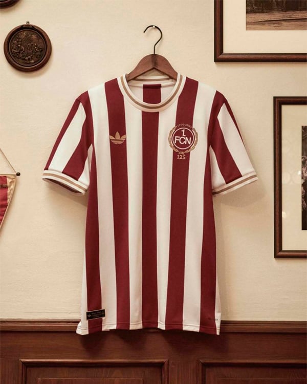 FC Nurnberg 125th Anniversary Adidas Football Shirt 2025