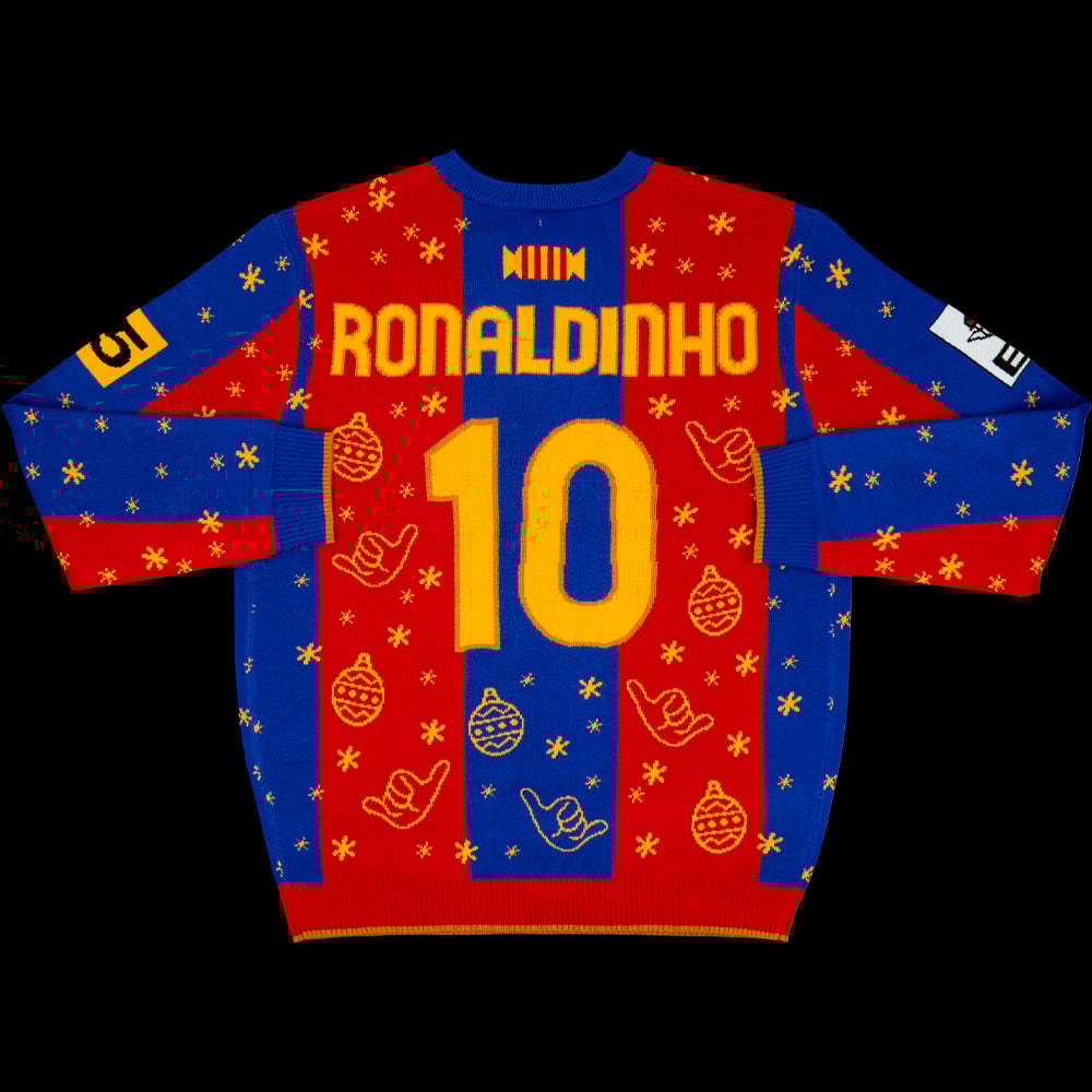 Ronaldinho #10 Estrella Christmas Jumper