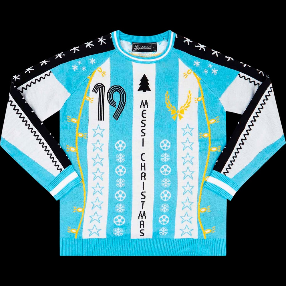 Argentina Messi #19 Christmas Jumper
