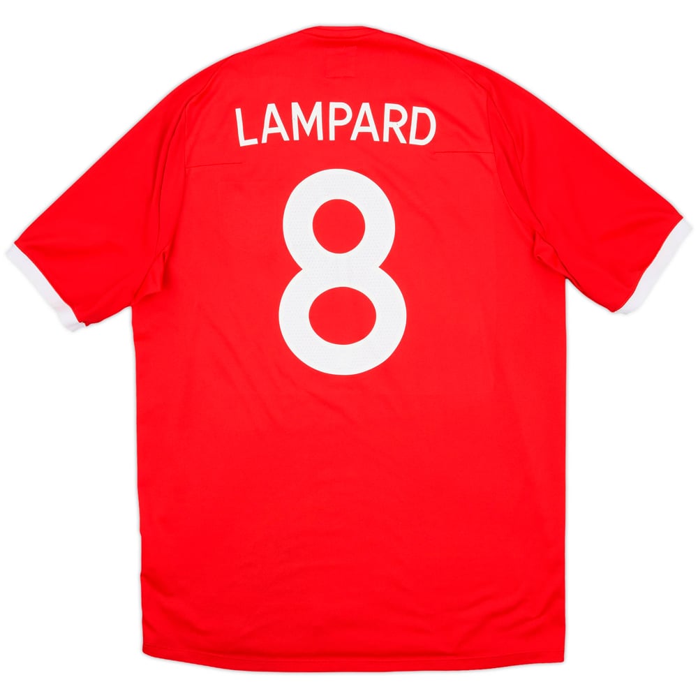 2010-11 England Away Shirt Lampard #8 - 7/10 - (L)