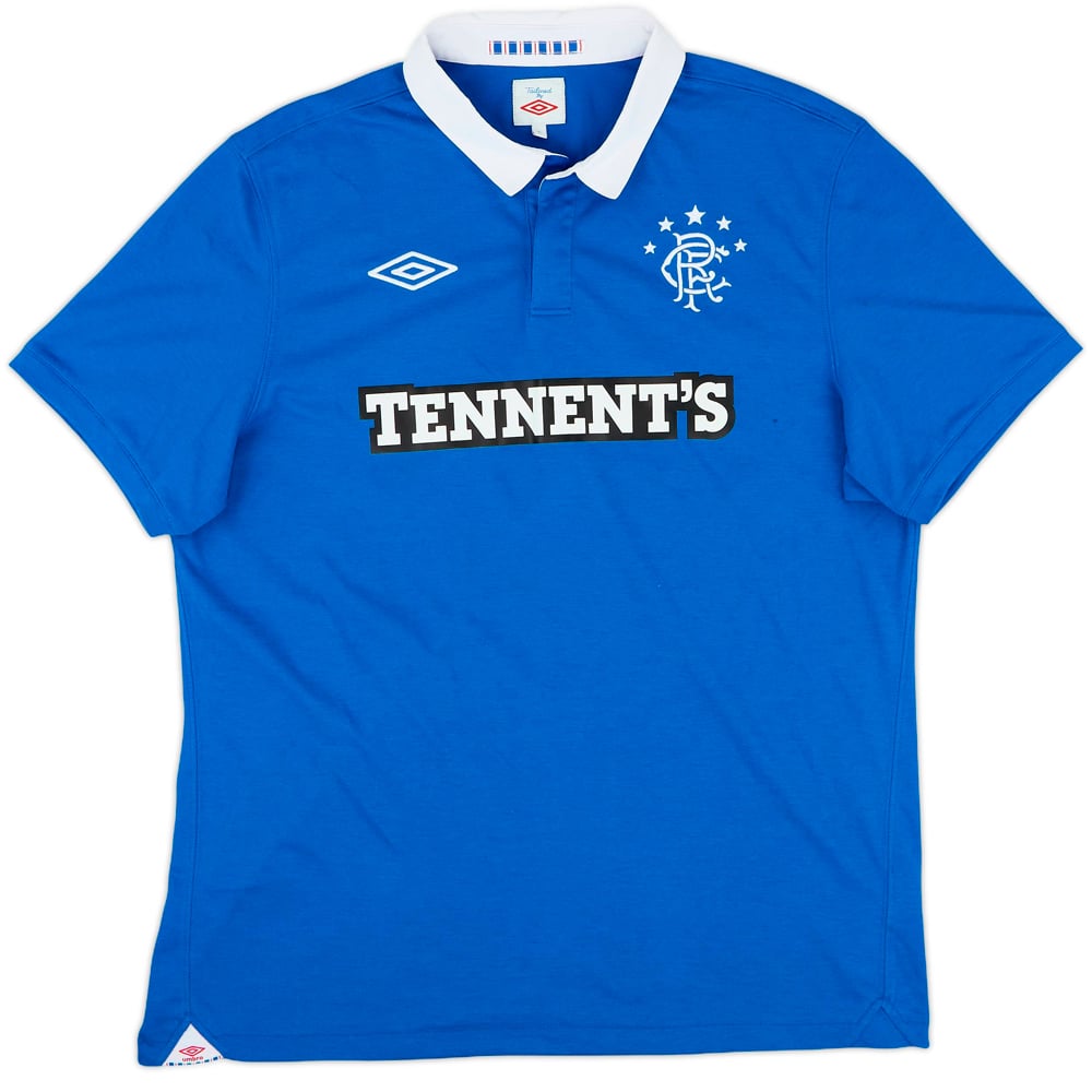 2010-11 Rangers Home Shirt - 8/10 - (L)