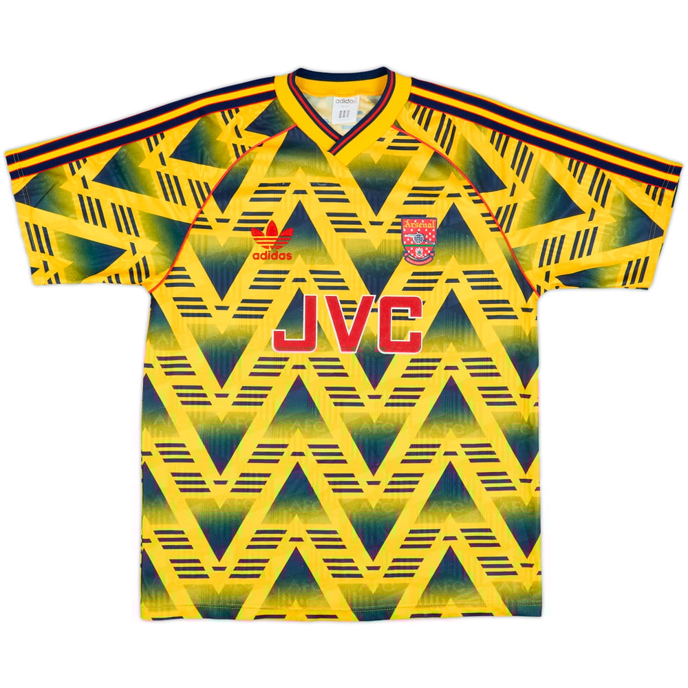 1991-93 Arsenal Away Shirt - 8/10 - (M)