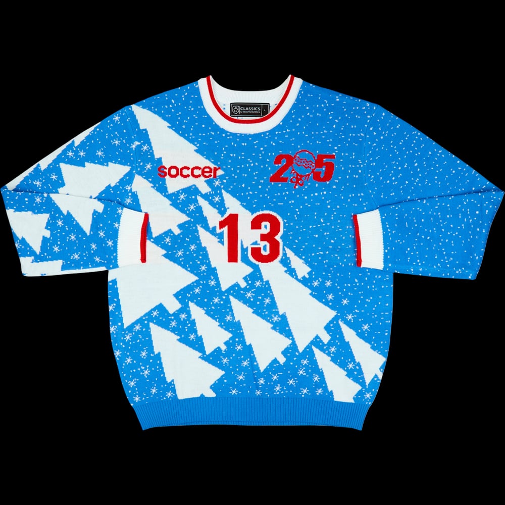 Jones #13 Soccer Christmas Jumper