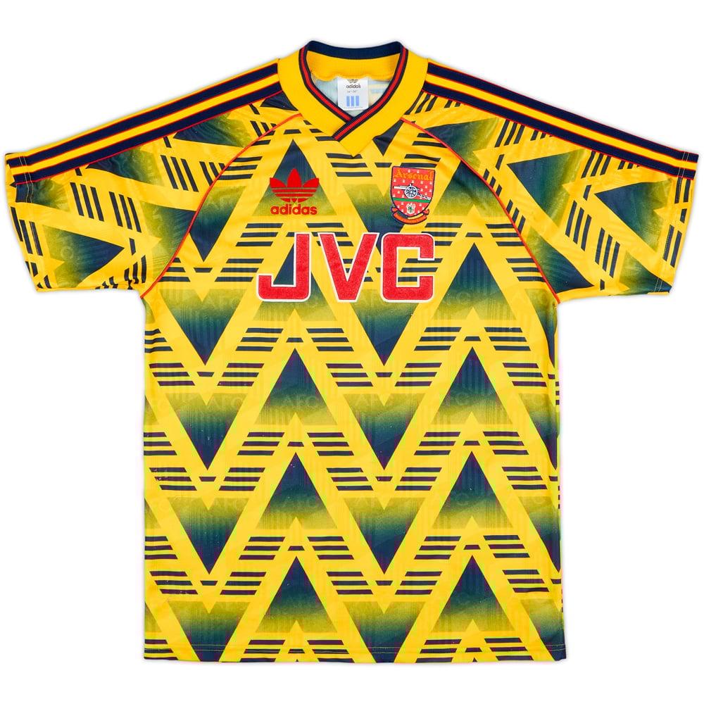 1991-93 Arsenal Away Shirt - 8/10 - (S)