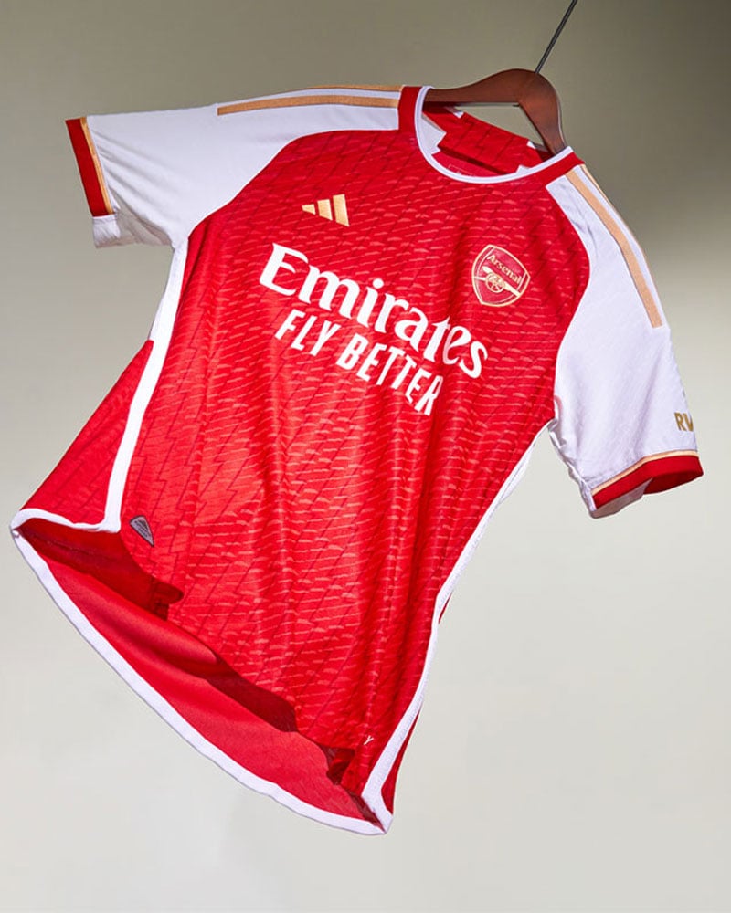 2023-24 Arsenal Authentic 'First Edition' Home Shirt