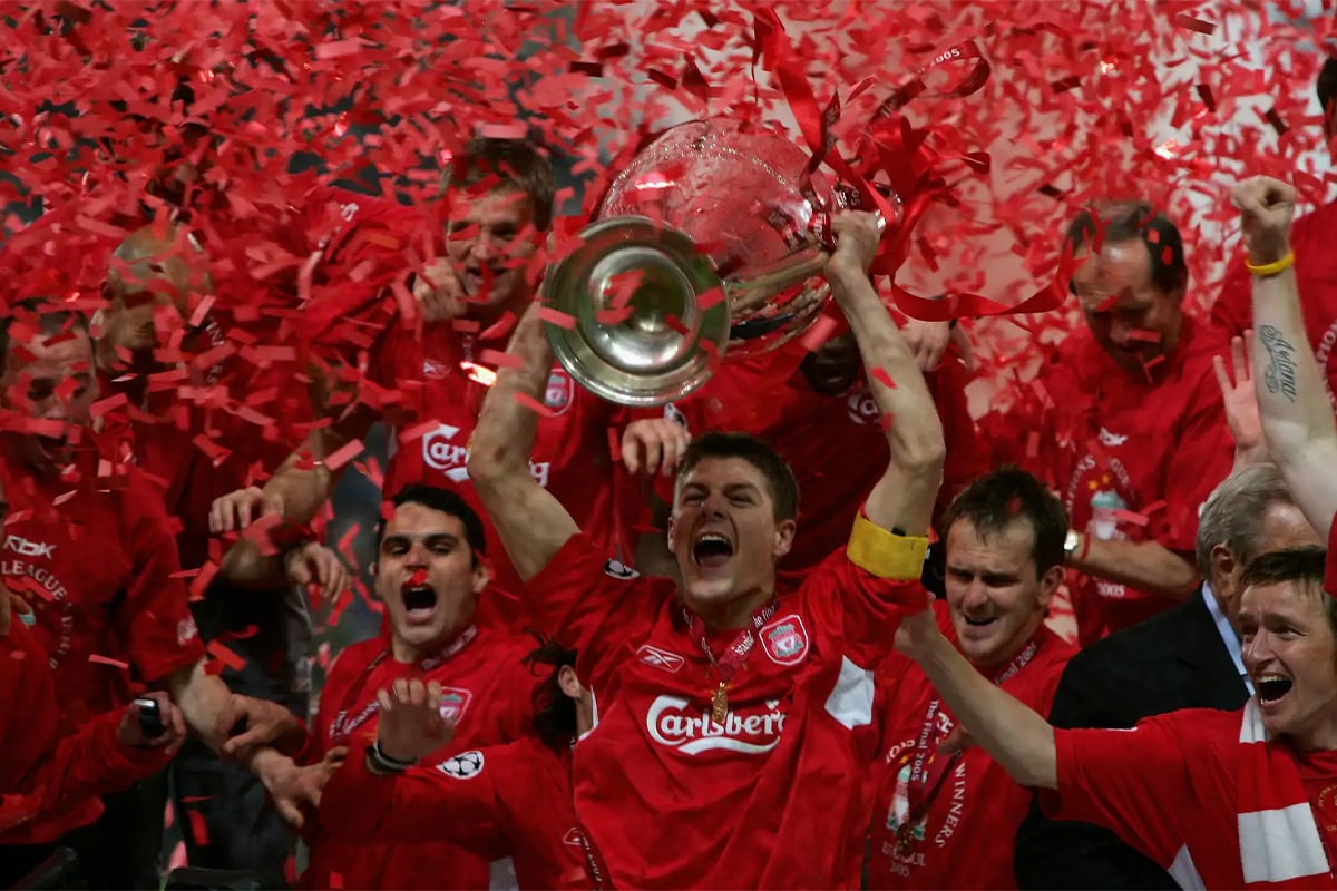 Liverpool 3-3 Milan - Liverpool win on penalties (2005)