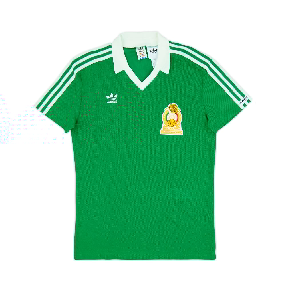1986 Mexico adidas Originals Reissue Home Shirt #9