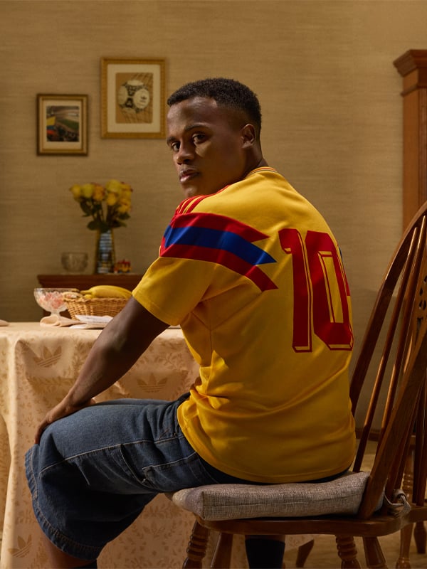 1990 Colombia adidas Originals Reissue Home Shirt #10