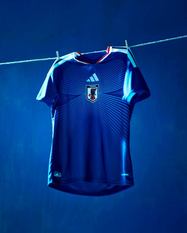 Japan Home Shirt 2026 Adidas Flames