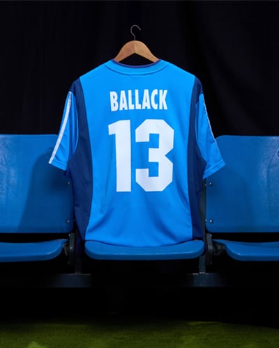 2001-03 Bayer Leverkusen Away Shirt Ballack #13 - 8/10 - (L)
