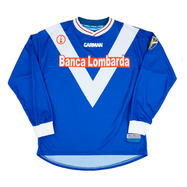 2001-02 Brescia Garman Reissue Home L/S Shirt