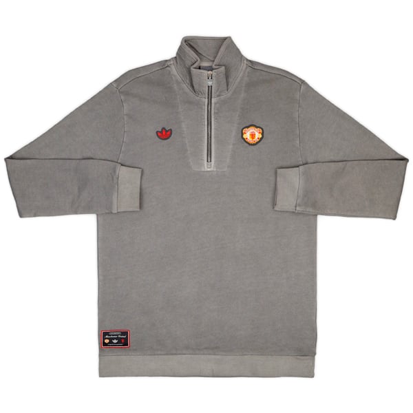 2024-25 Manchester United adidas Originals Terrace Icons 1/4 Zip Top