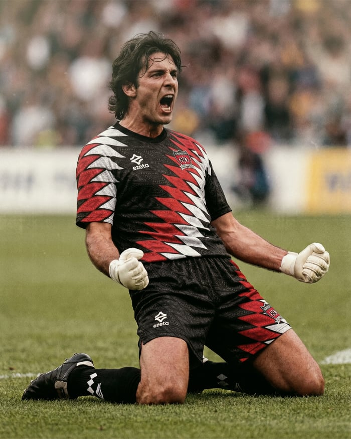 Full view of the Away Shirt