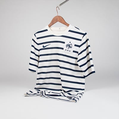 France Away Kit 2011 Nike Breton Stripe