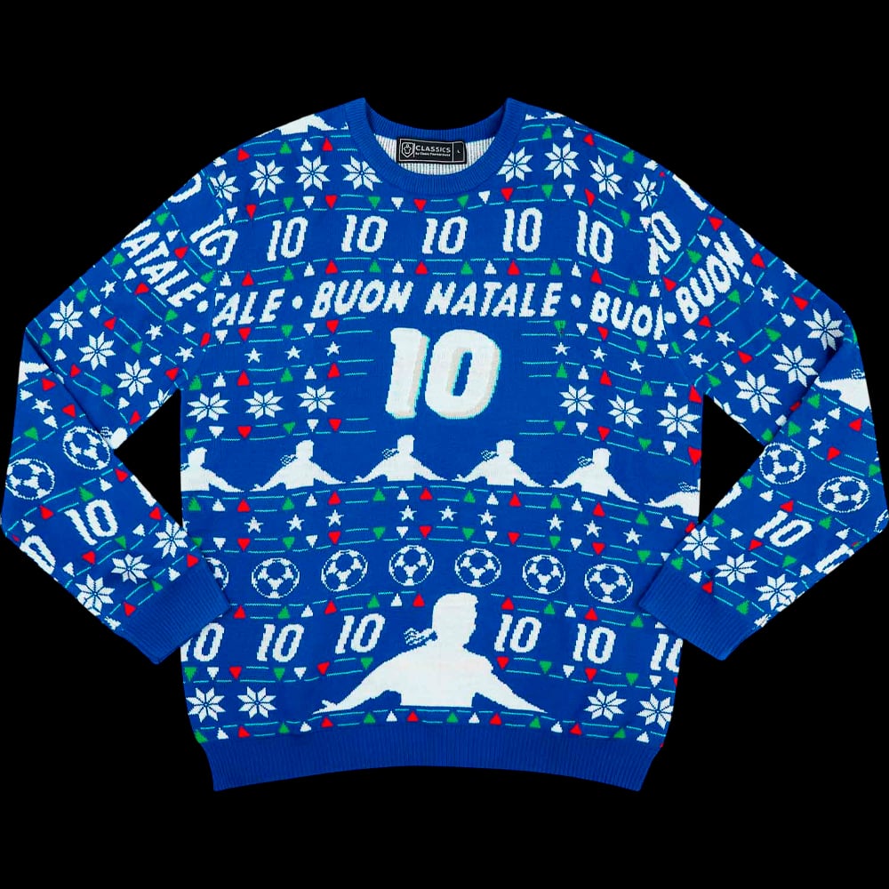 Baggio #10 Buon Natale Christmas Jumper