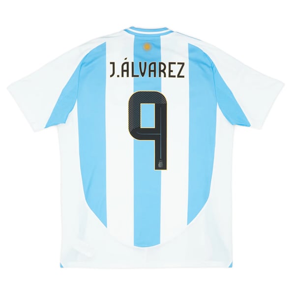2024-25 Argentina Home Shirt J.Alvarez #9