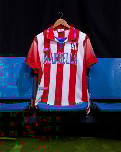 1998-99 Atletico Madrid Home Shirt - 10/10 - (M)
