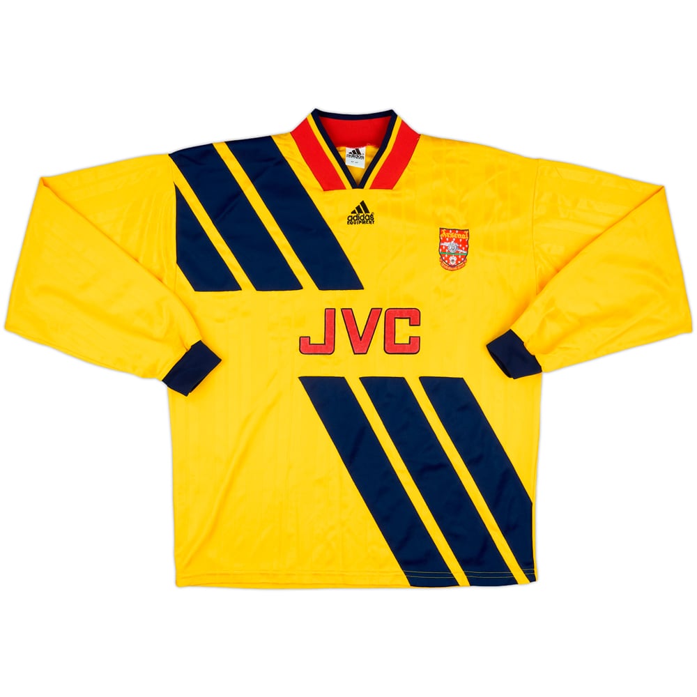 1993-94 Arsenal Match Issue Away L/S Shirt #14