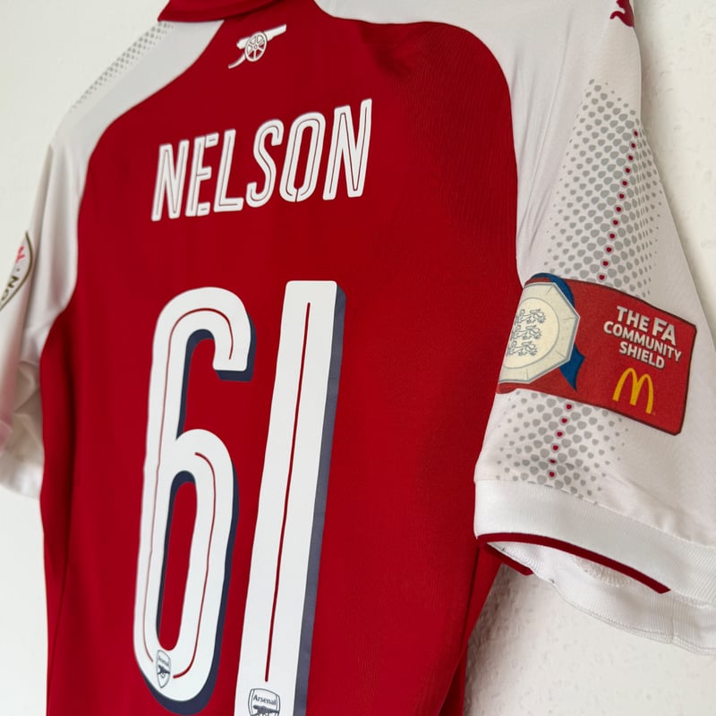 Reiss Nelson Arsenal 22/23 away shirt