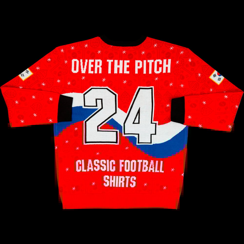South Korea #24 Over The Pitch Christmas Jumper