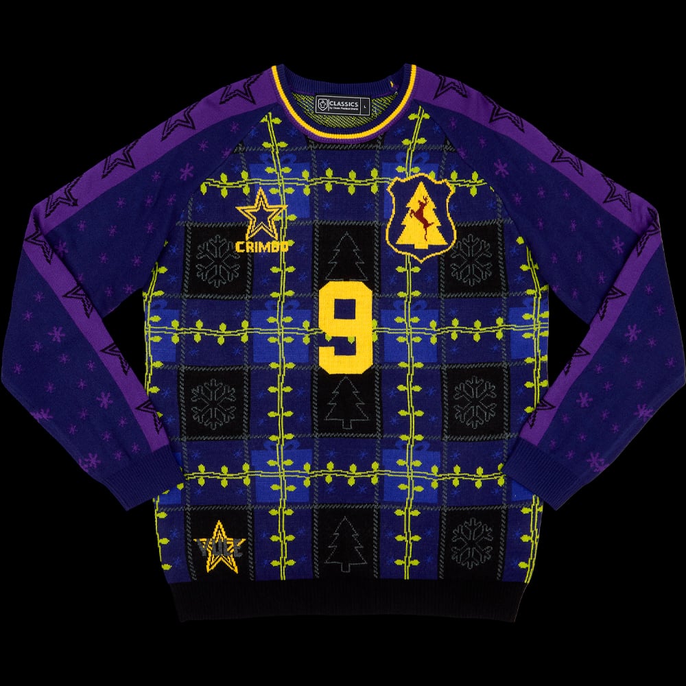 McCoist #9 Tartan Christmas Jumper
