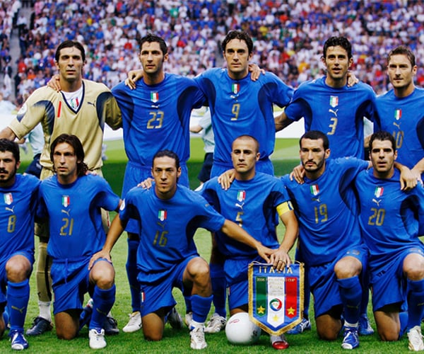 World Cup 2006 Italy Squad