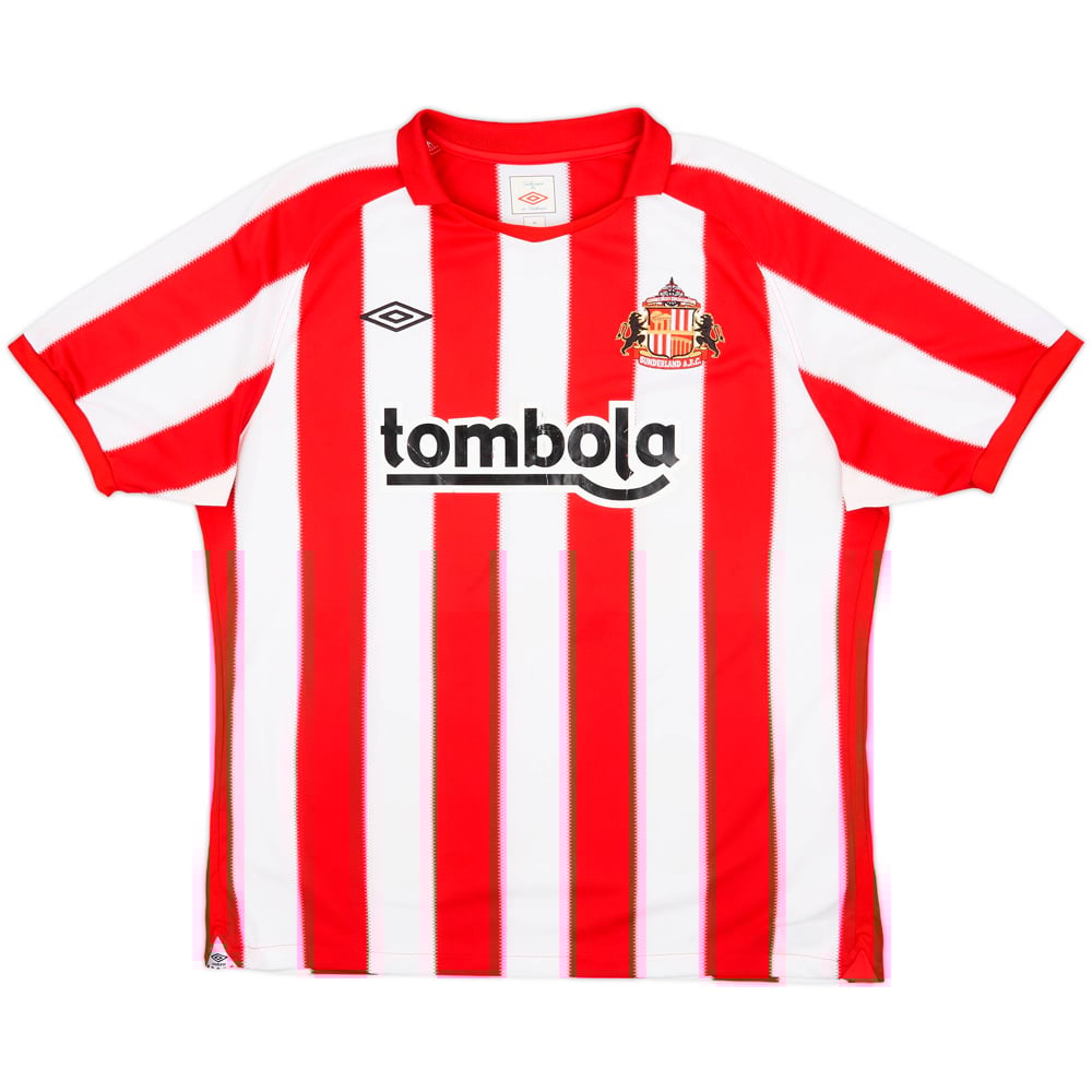 2010-11 Sunderland Home Shirt - 5/10 - (XL)