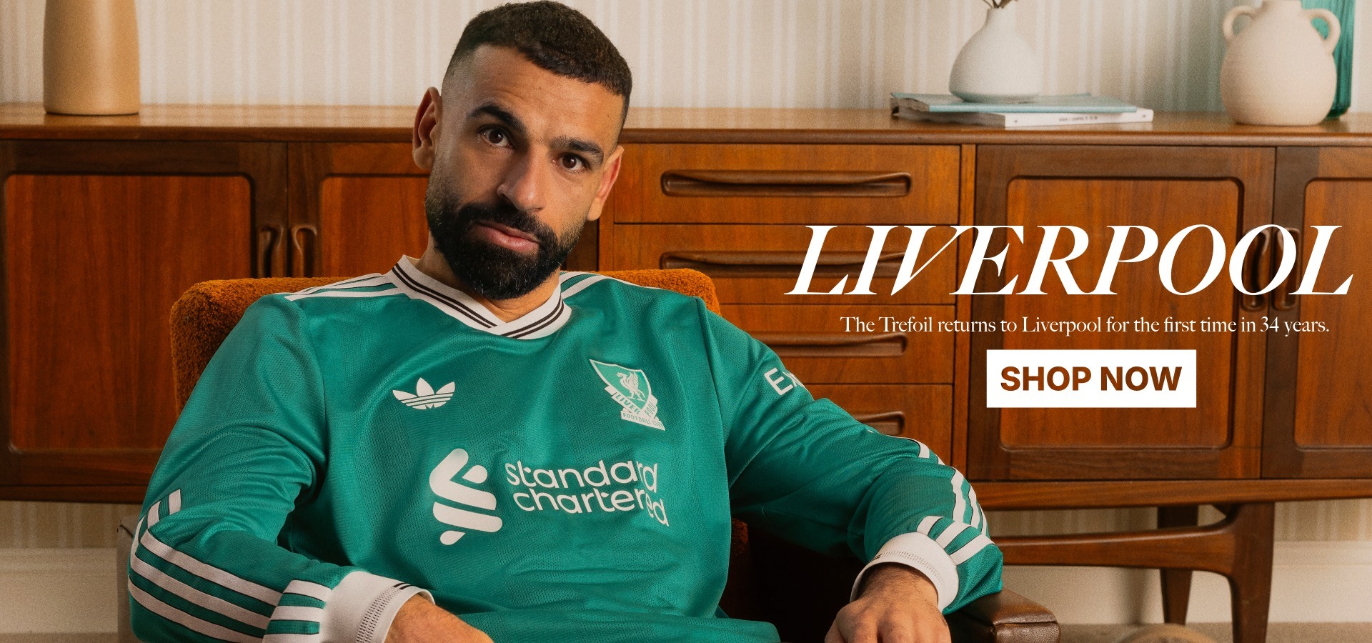 Shop Liverpool x adidas Trefoil Third Release