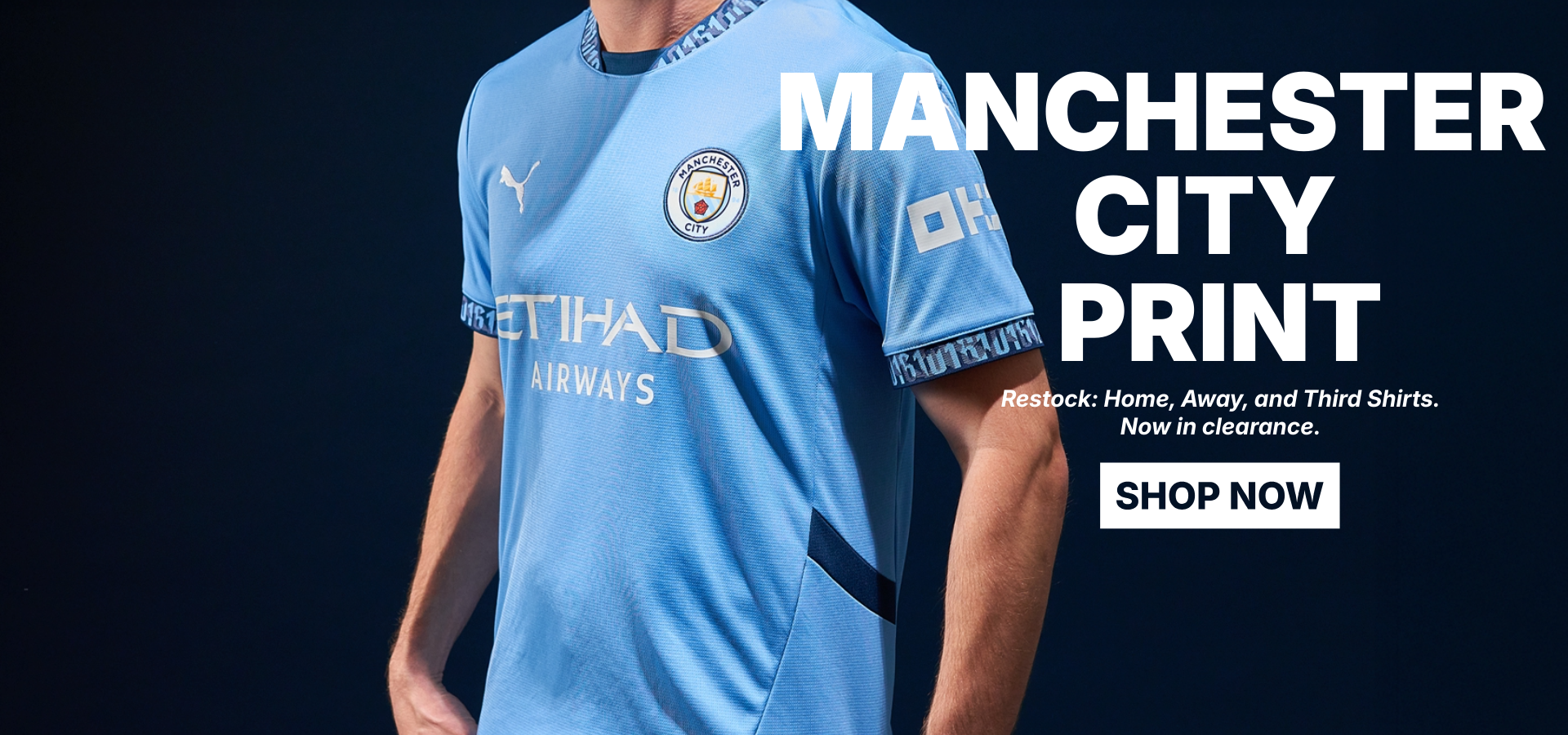 Shop Manchester City print