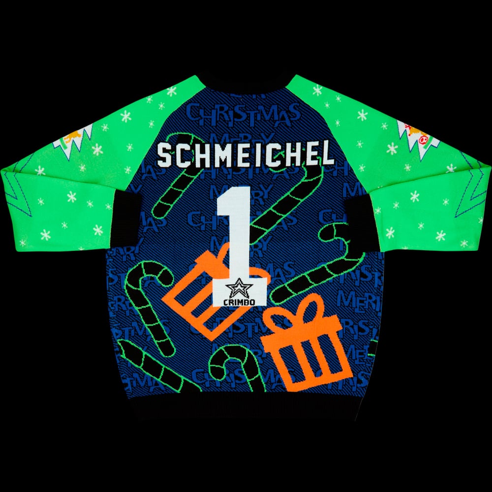 Schmeichel #1 Santa Christmas Jumper
