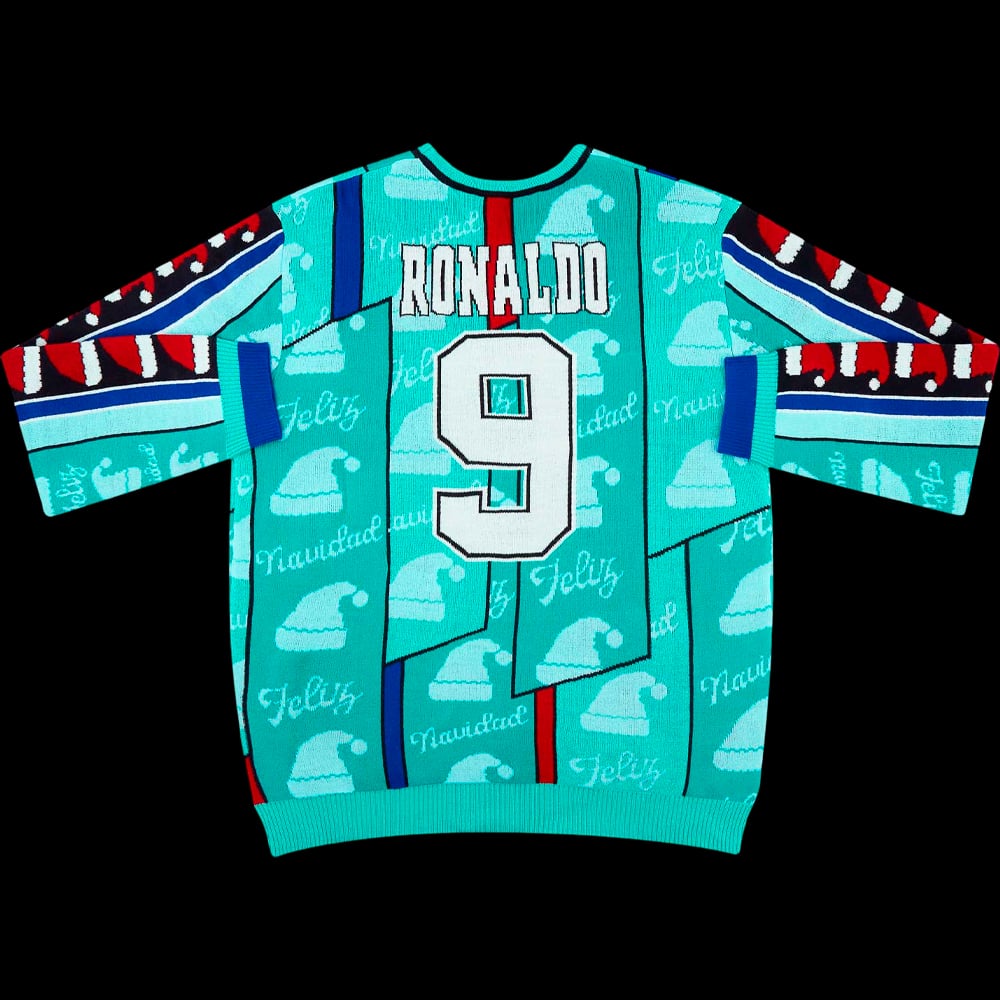 Ronaldo #9 Feliz Navidad Christmas Jumper