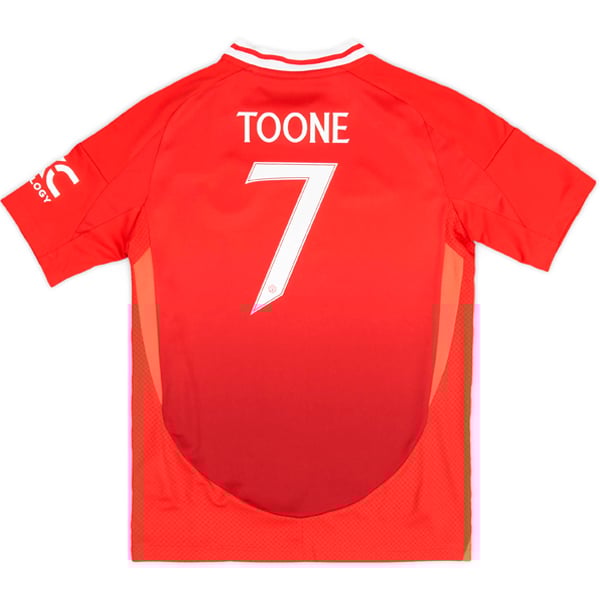2024-25 Manchester United Women's Home Shirt Toone #7 (KIDS)