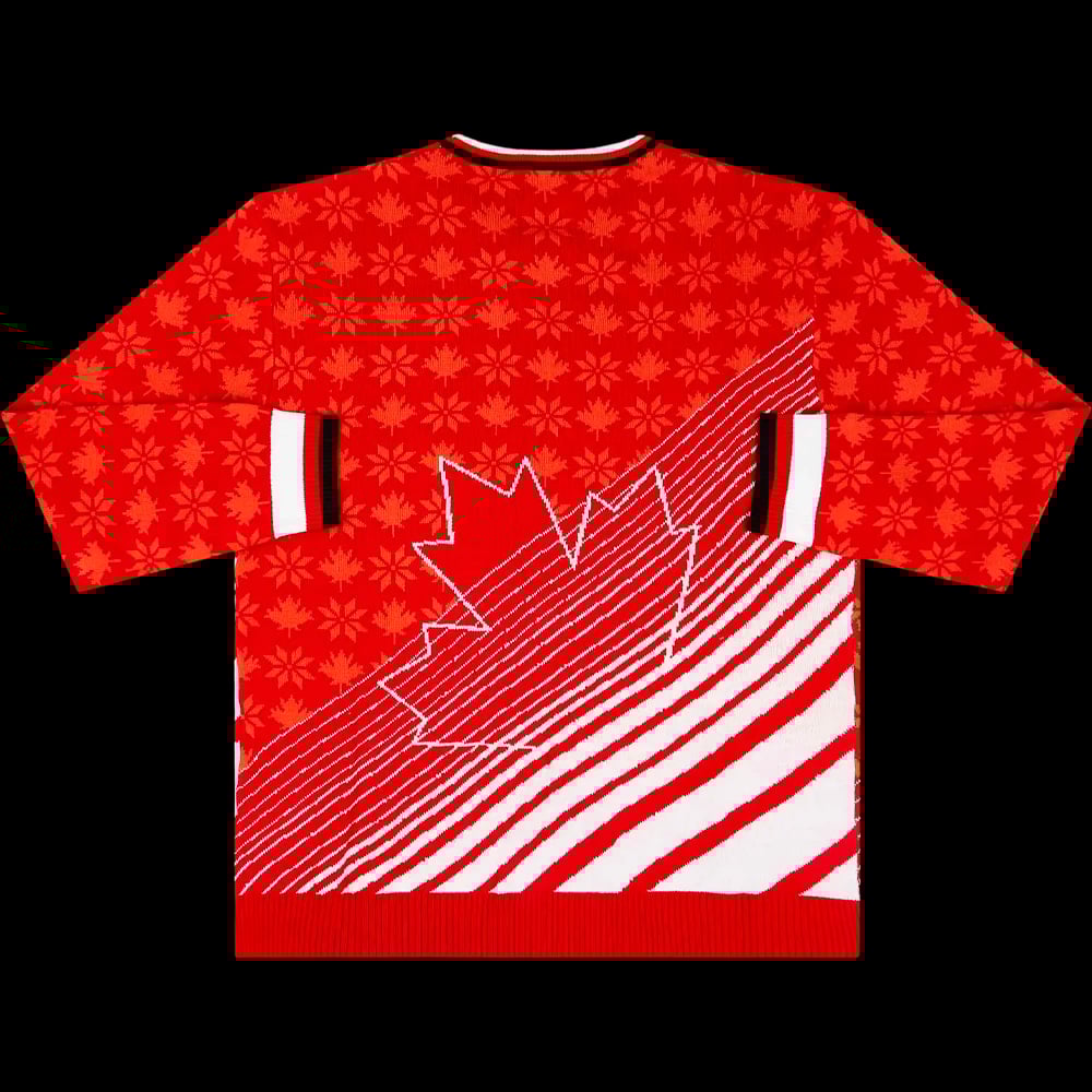 Canada Santa Christmas Jumper