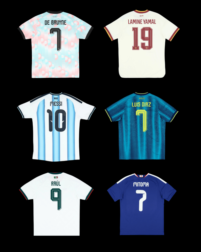 adidas World Cup Away Shirts