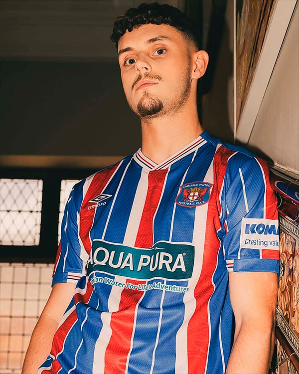 Carlisle United Home Kit