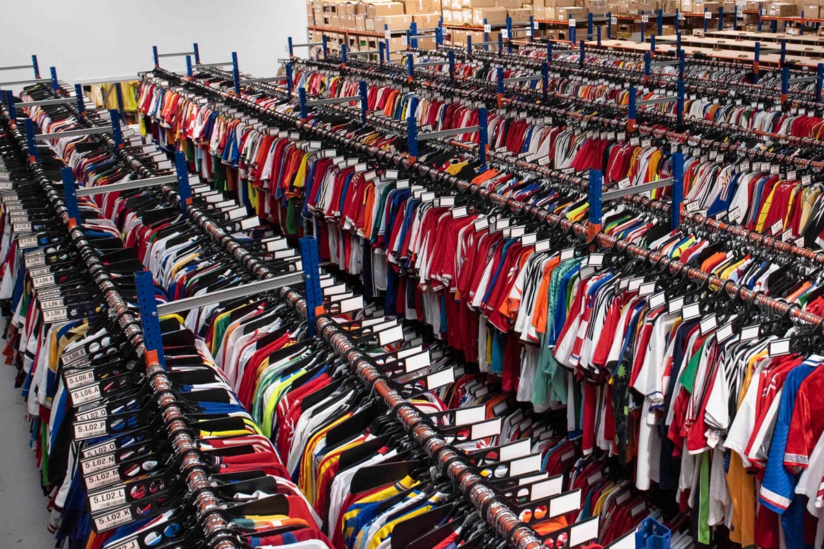 The Classic Football Shirts Hyde Warehouse