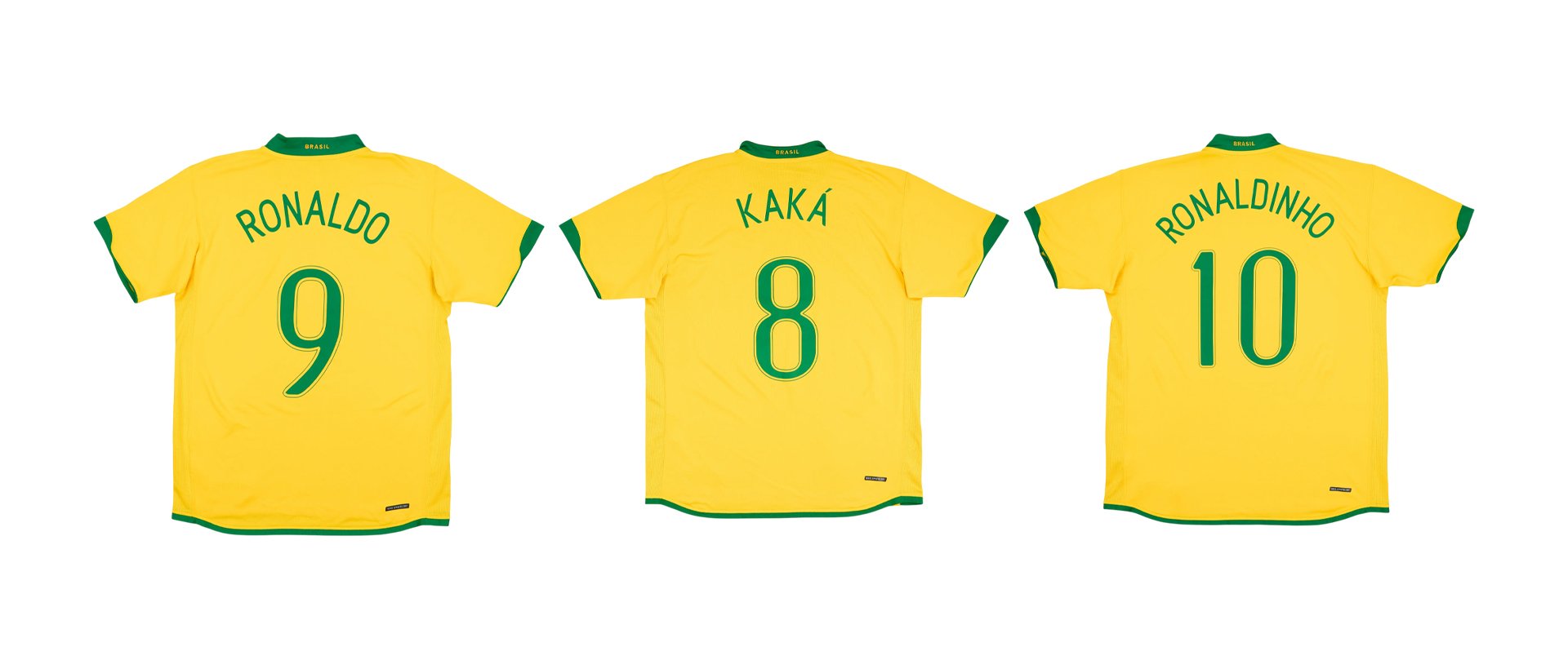 Brazil Class of 2006 — Ronaldo, Kaká, Ronaldinho